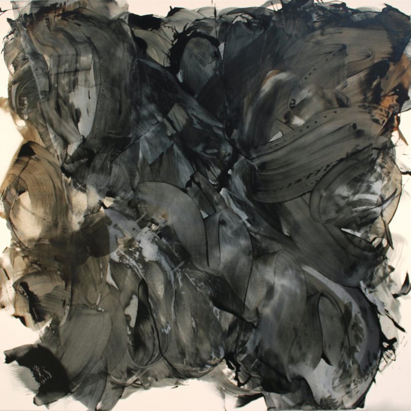 Nanou Dupuis, Metropolis 3 2015
mineral pigment and acrylic medium on canvas
152.4 x 152.4 cm
