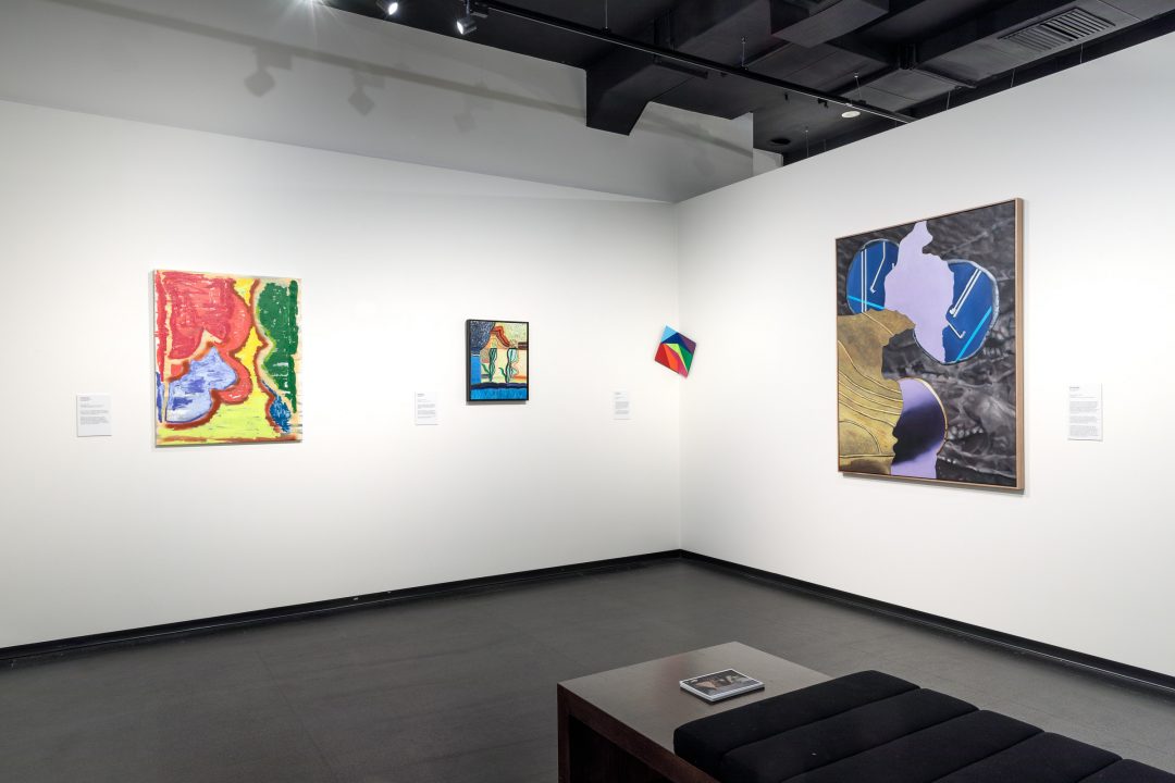 Installation view of the 2020/21 Bayside Acquisitive Art Prize finalist exhibition
