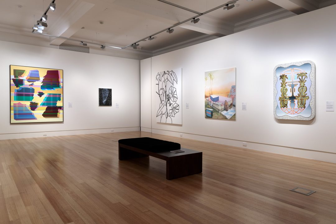 Installation view of the 2020/21 Bayside Acquisitive Art Prize finalist exhibition
